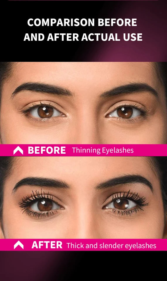 Curling Volumizing Black Mascara Lengthening Waterproof Long-lasting Smudge-proof Y2K Daily&Party Makeup Gift Suitable For Skins