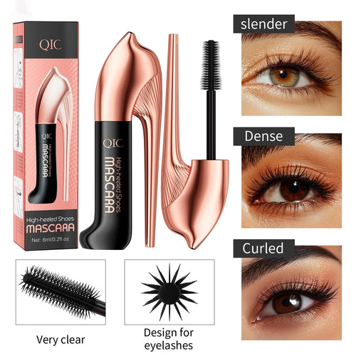 4D Black Waterproof Mascara Lengthens Eyelashes Extension Thick Silk Fiber Mascara Female Makeup Eye Cosmetics Tools for Gifts