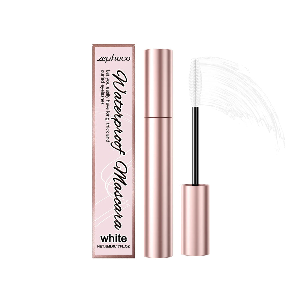 Black Curling Mascara Waterproof Sweatproof Long-Lasting Non-smudge Natural Large Eye Makeup Brown Eyelashes Cosmetics Tools 5ml