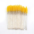 Wholesales Eyelash Brush 100/200/500pcs Applicator Lash Mascara Wands Brushes Eyelash Extension Eyebrow Spoolies Makeup Tools
