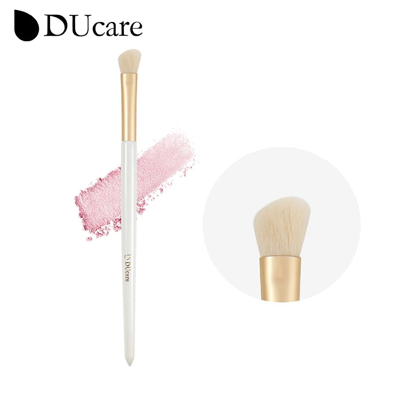 DUcare Eyebrow Brush Eyelash Comb makeup brushes Dual Ended Angled brush Spoolie brush 2 in 1 Lash eyebrow brush set makeup tool