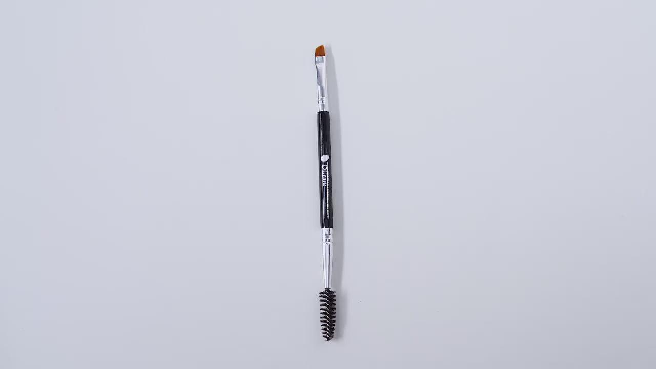 DUcare Eyebrow Brush Eyelash Comb makeup brushes Dual Ended Angled brush Spoolie brush 2 in 1 Lash eyebrow brush set makeup tool